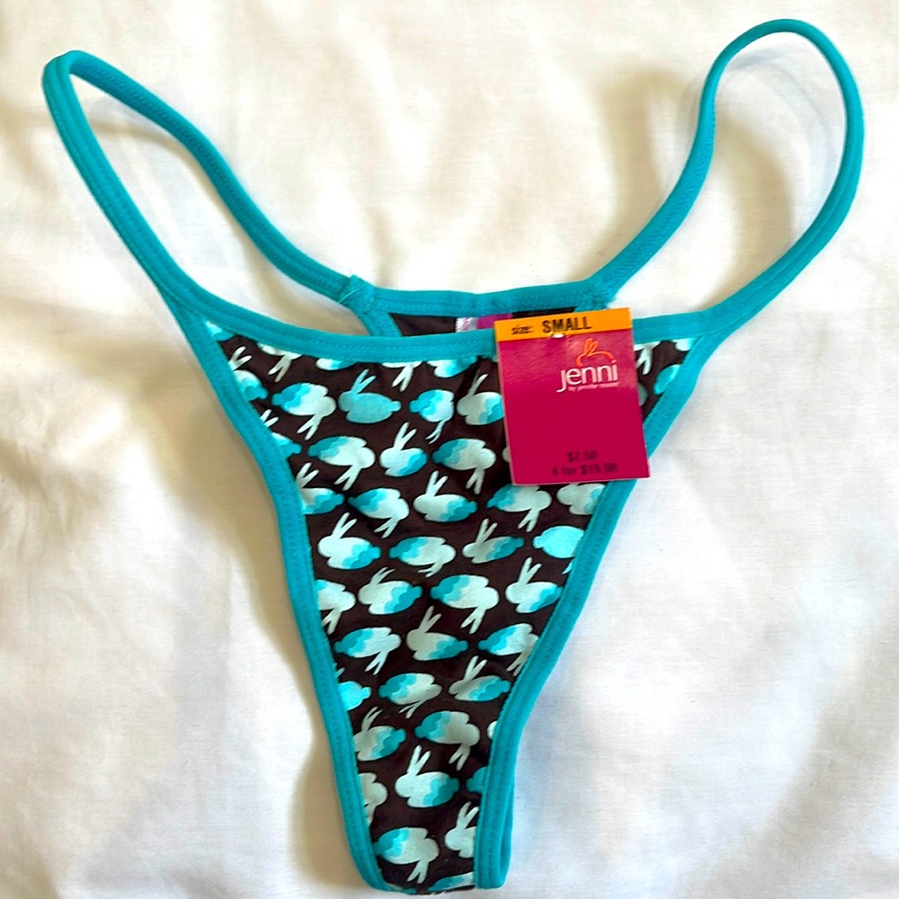 Bunny Design Thong